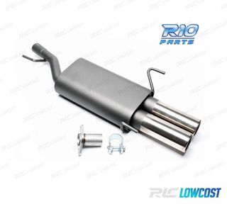 SILENCIOSO ESCAPE PARA OPEL ASTRA 1998-2009 x2