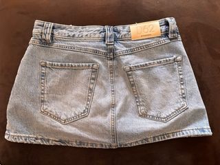 Minifalda vaquera Stradivarius con Short