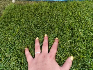 Césped artificial reciclado