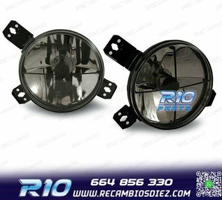 FAROS PARA VOLKSWAGEN VW GOLF MK1 + MK2 83-91 CRUZ AHUMADO F