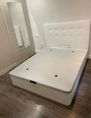 Canapé abatible tapizado