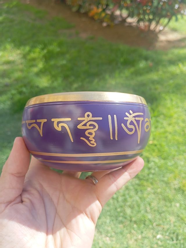 Cuenco Tibetano OM MANI PADME HUM