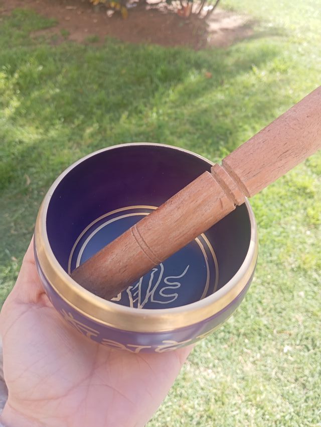 Cuenco Tibetano OM MANI PADME HUM