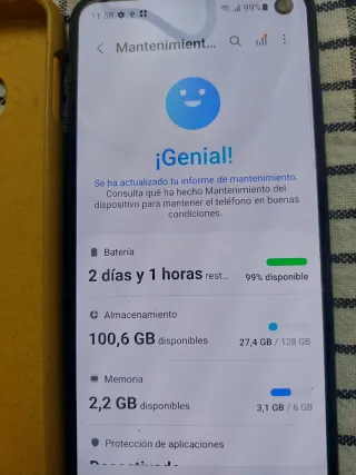 Samsung Galaxy S10e 128GB Dual  pantalla perfecta.