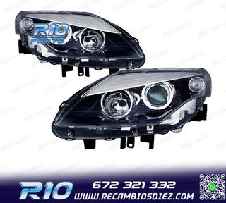 FAROS PARA RENAULT LAGUNA III 11- FONDO NEGRO
