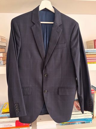 Hackett Blazer Talla M (38R) Cuadros Azul