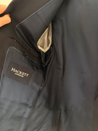 Hackett Blazer Talla M (38R) Cuadros Azul