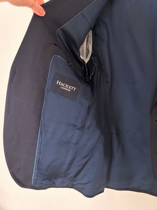 Hackett Blazer Talla M (38R) Cuadros Azul