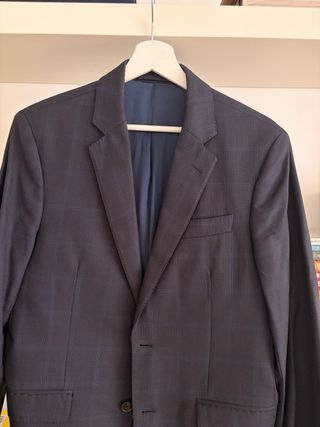 Hackett Blazer Talla M (38R) Cuadros Azul