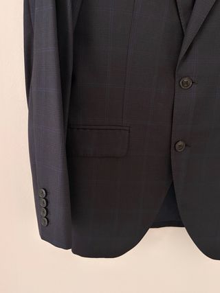 Hackett Blazer Talla M (38R) Cuadros Azul