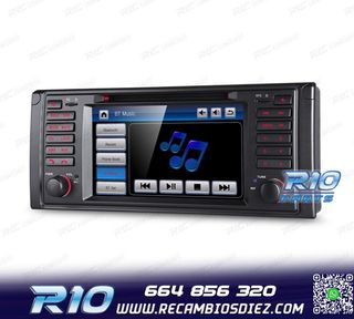 RADIO NAVEGADOR 7" BMW SERIE 5 E39 95-03 USB GPS TACTIL HD