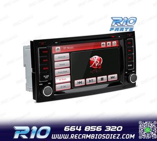 RADIO NAVEGADOR 7" PARA VOLKSWAGEN VW TOUAREG T5 04-11 USB G