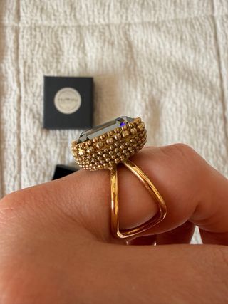 Anello oro con pietra