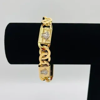 Pulsera Cartier Medusa Bicolor 12MM 18K
