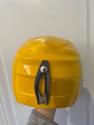 Casco esquí amarillo talla L