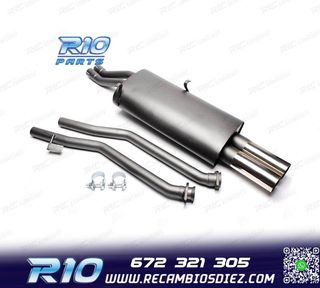 SILENCIOSO ESCAPE BMW SERIE 3 E30 L6 1982-1993 x2