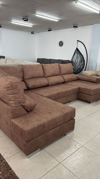 Sofá cama con reposabrazos Nuevo + Envio