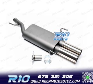 SILENCIOSO ESCAPE PARA OPEL ASTRA 1998-2009 x2