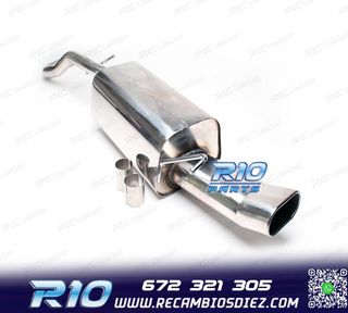 SILENCIOSO ESCAPE PARA VOLKSWAGEN VW GOLF IV 09 1996- INOX D