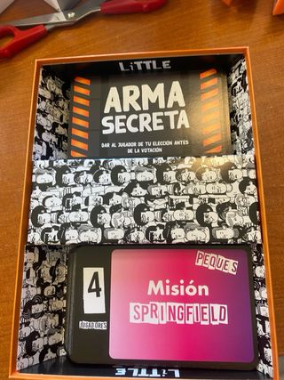 Juego de cartas Little Secret