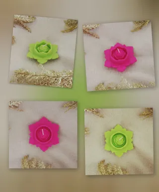 Candele decorative e aromatiche (fatte a mano)