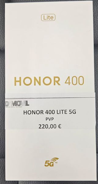 Honor 400 Lite 5G 8/256GB Nuevo Precintado