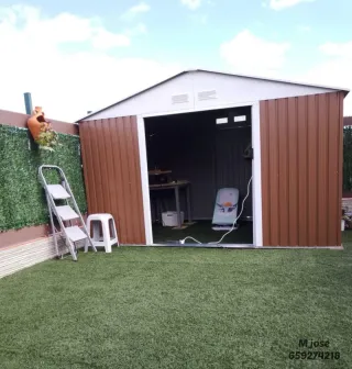 Césped artificial reciclado