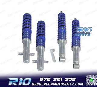 SUSPENSIÓN ROSCADA BLUE LINE VOLKSWAGEN VW GOLF MK1 INCLUID