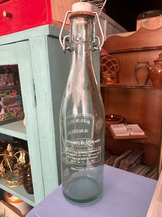 Botella Antigua Gaseosa Sanchez Barbastro