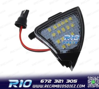 PLAFONES LED RETROVISOR VOLKSWAGEN VW GOLF V 2004-2008