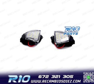 PLAFONES LED RETROVISOR VOLKSWAGEN VW GOLF V 2004-2008