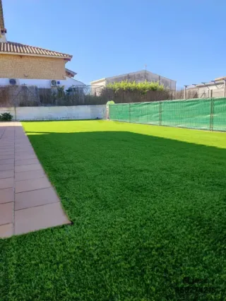 Césped artificial reciclado