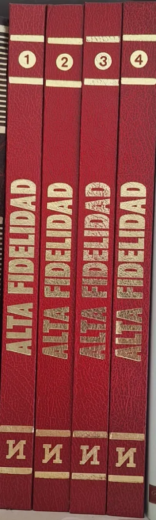 Libros Alta Fidelidad (4 Tomos)