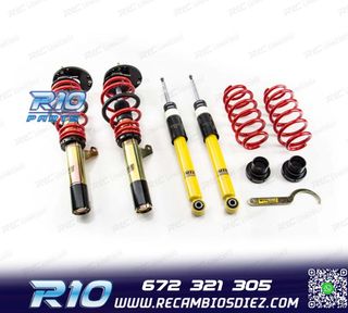 KIT SUSPENSION ROSCADA EIBACH MTS + COPELAS REGULABLES VOLKS