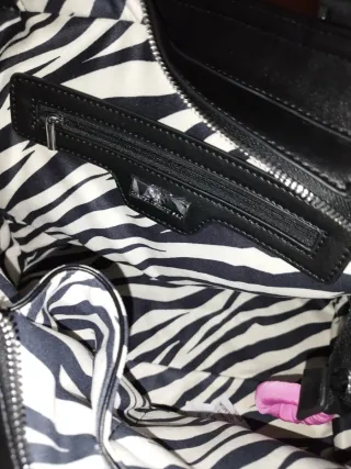 Borsa mano e tracolla PVC rosa