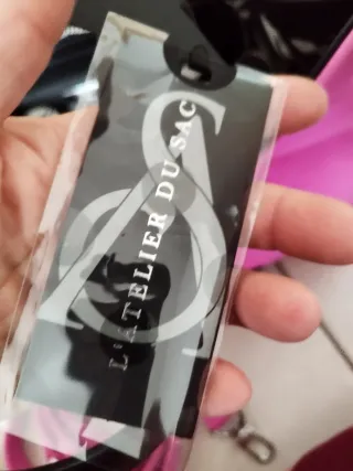 Borsa mano e tracolla PVC rosa