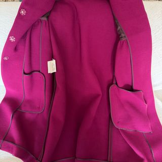 Cappotto a Mantella Miu Miu Donna 38 IT - S Viola