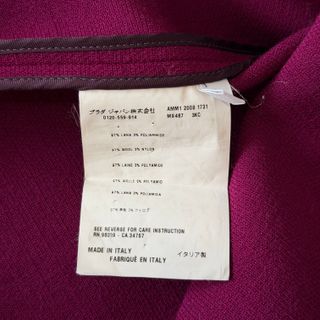 Cappotto a Mantella Miu Miu Donna 38 IT - S Viola