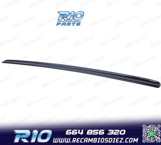 ALERON PESTAÑA BMW E36 SEDÁN NEGRO BRILLO