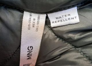 Parka acolchada verde mujer Mango