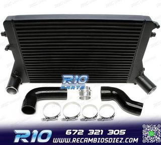 INTERCOOLER VOLKSWAGEN VW GOLF MK5 MK6 03-12 NEGRO