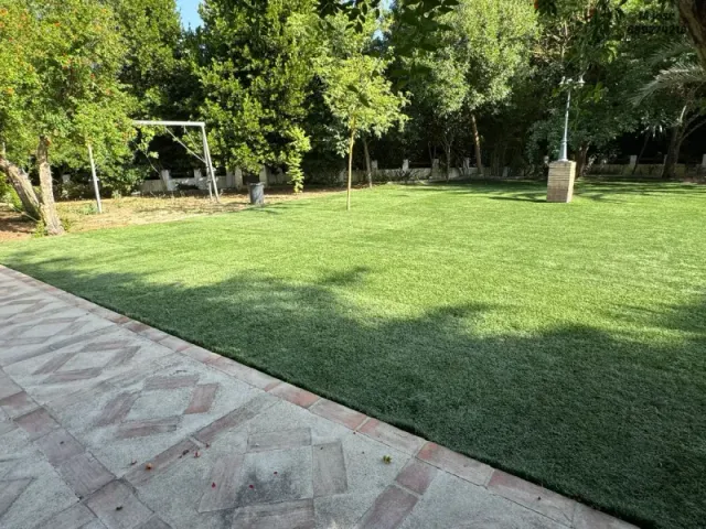 Césped artificial reciclado