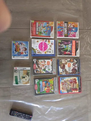 Pack Juegos Consola Nintendo y Sony