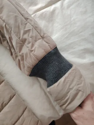 Parka Khujo Beige/Gris Talla M