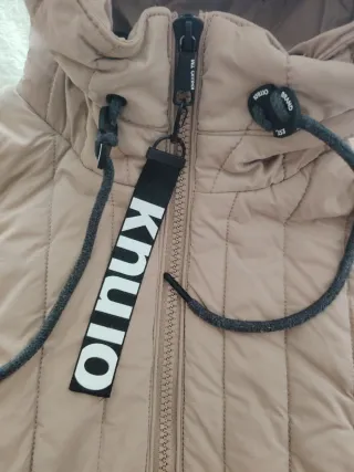 Parka Khujo Beige/Gris Talla M