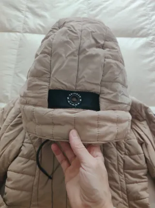 Parka Khujo Beige/Gris Talla M