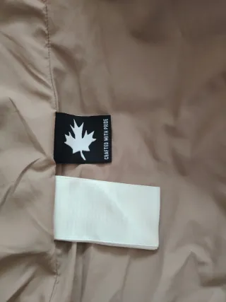 Parka Khujo Beige/Gris Talla M