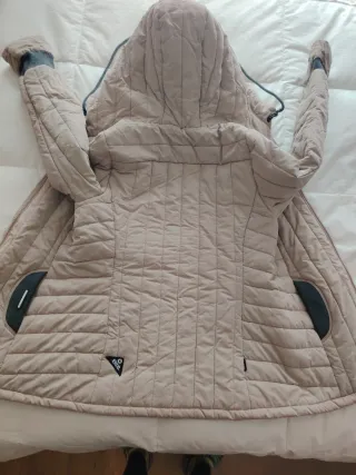 Parka Khujo Beige/Gris Talla M