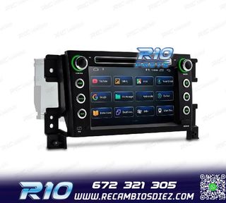 RADIO GPS ANDROID 14 PARA SUZUKI GRAND VITARA 05-13