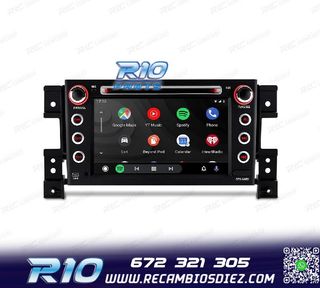 RADIO GPS ANDROID 14 PARA SUZUKI GRAND VITARA 05-13